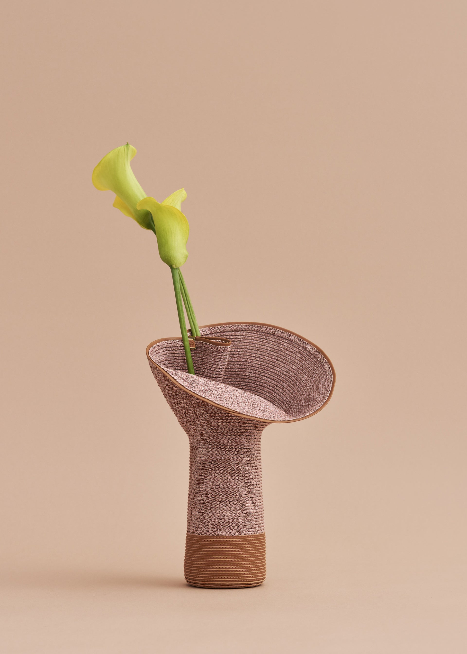 Vase Nano Lapel - Camel